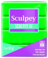 Sculpey III Emerald 57GR - Polymeerklei - Boetseerklei - #294297