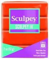 Sculpey III Just Orange 57gr - Polymeerklei - Boetseerklei - #294324