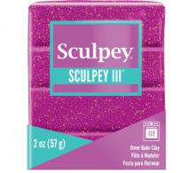 Sculpey klei III -- Violet Glitter - 562 - 57gr - #311026