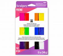 Sculpey Premo Multipack Classic 12x28g - Polymeerklei - Boetseerklei - #492704