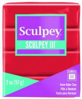Sculpey Premo Poppy Red 57gr - Polymeerklei - Boetseerklei - #294318